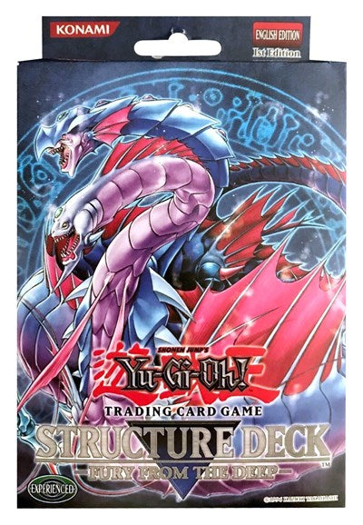 Blaze of Destruction & Fury from the Deep - Structure Deck Display (1st Edition)