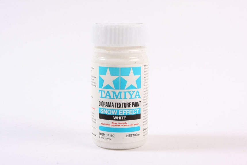 Tamiya Supplies - Diorama Texture Paint: Snow (100 ml)
