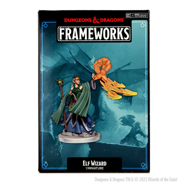 D&D: Frameworks: Wave 1- Elf Wizard Female