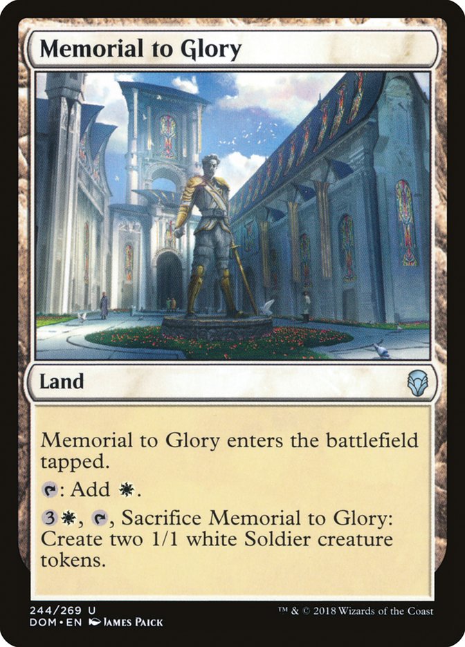 Memorial to Glory [Dominaria]