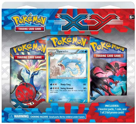 XY - 3-Pack Blister (Gyarados) (Promo Card Centered)