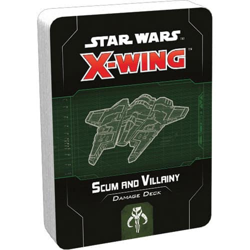 Star Wars X-Wing:  Scum and Villainy Damage Deck