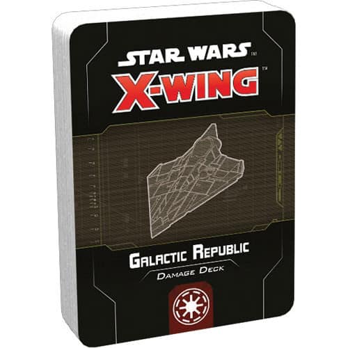 Star Wars X-Wing:  Galactic Republic Damage Deck