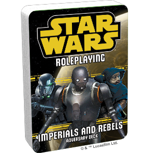 Star Wars: Roleplaying - Imperials and Rebels III Adversary Deck