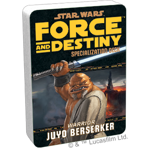 Star Wars: Force and Destiny - Juyo Berserker Specialization Deck