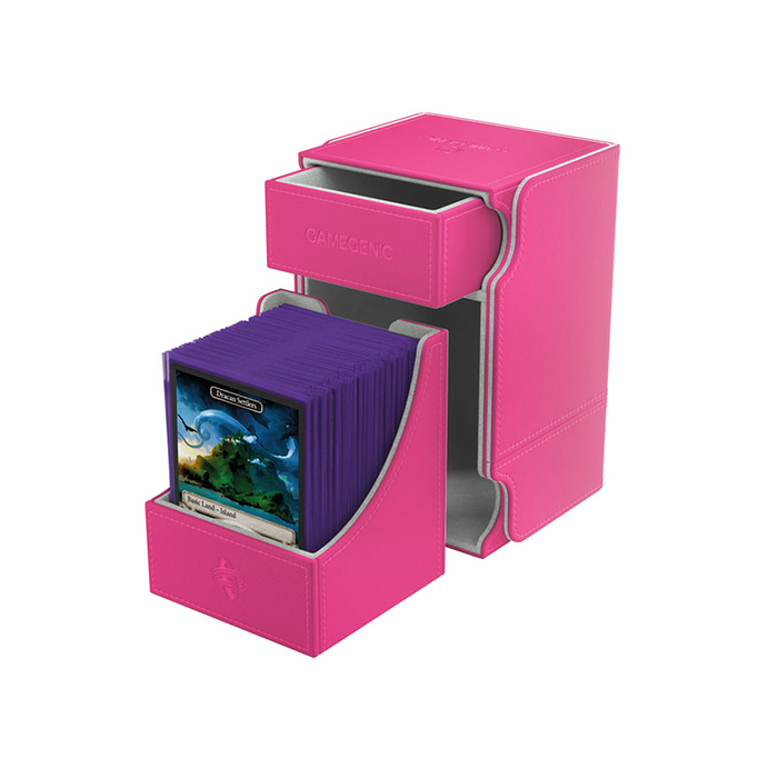 Gamegenic - Watchtower 100+ Card Convertible Deck Box: Pink