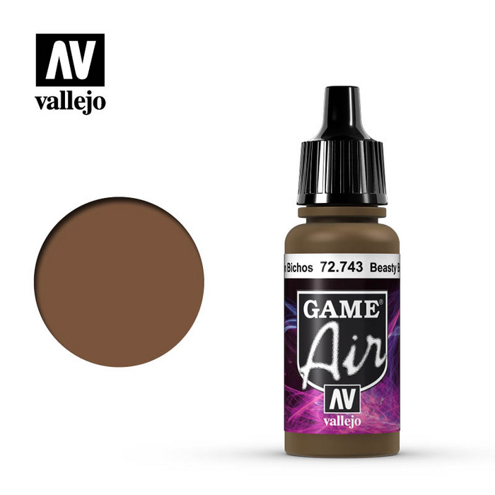 Vallejo Game Air - Beastly Brown