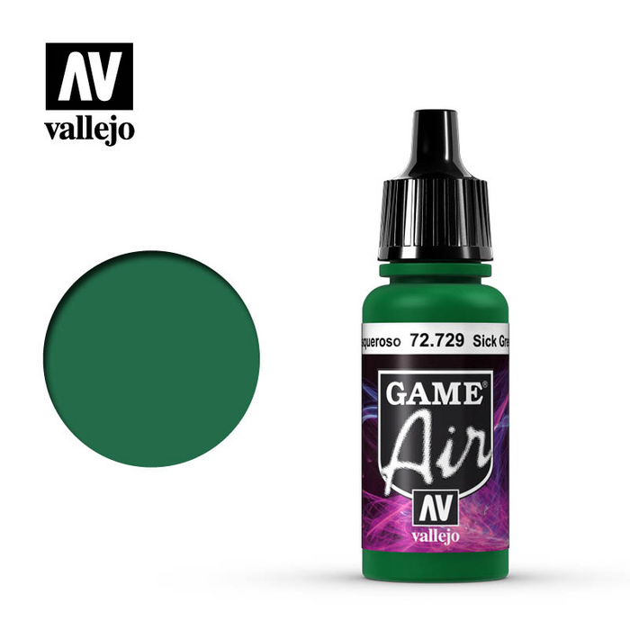 Vallejo Game Air - Sick Green