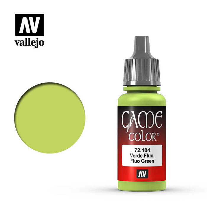 Vallejo Game Color - Fluorescent Green