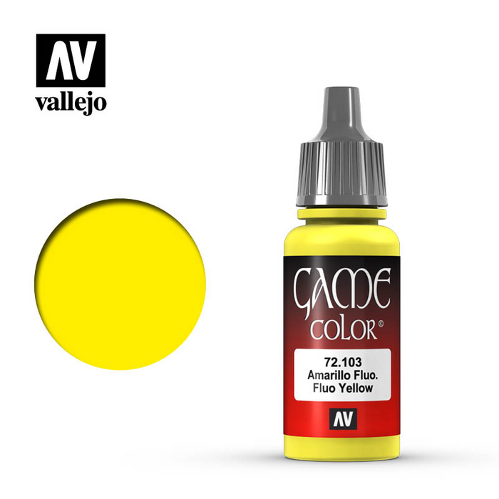 Vallejo Game Color - Fluorescent Yellow