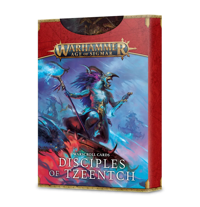 Disciples of Tzeentch - Warscroll Cards