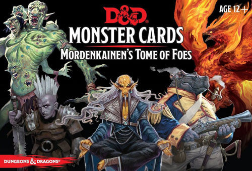 D&D 5th Edition: Monster Cards - Mordenkainen's Tome of Foes