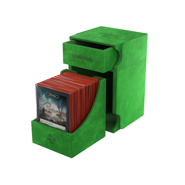 Gamegenic - Watchtower 100+ XL Card Convertible Deck Box: Green
