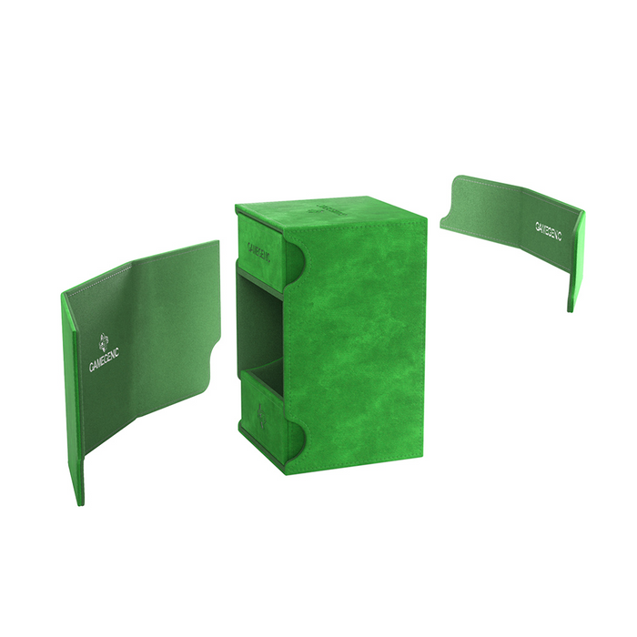 Gamegenic - Watchtower 100+ XL Card Convertible Deck Box: Green
