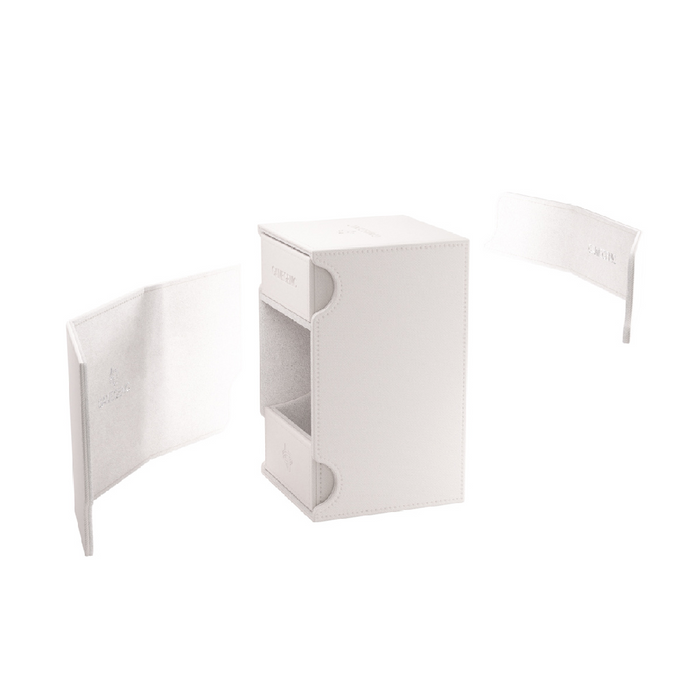 Gamegenic - Watchtower 100+ XL Card Convertible Deck Box: White