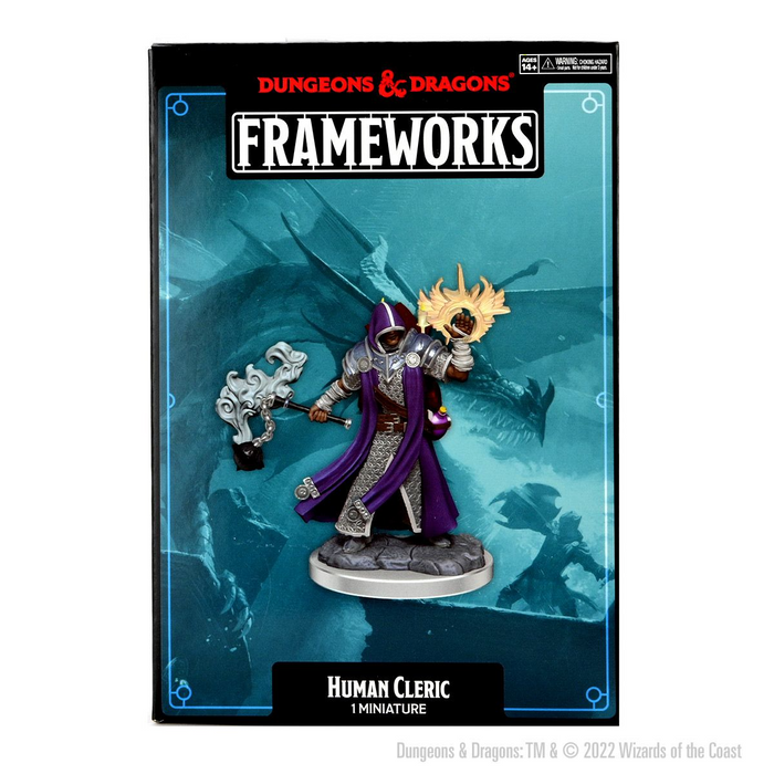 D&D: Frameworks: Wave 1- Human Cleric Male