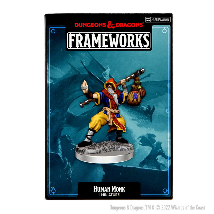 D&D: Frameworks: Wave 1- Human Monk