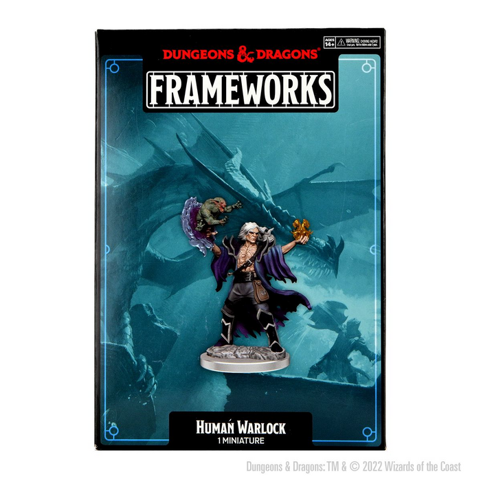 D&D: Frameworks: Wave 1- Human Warlock Male