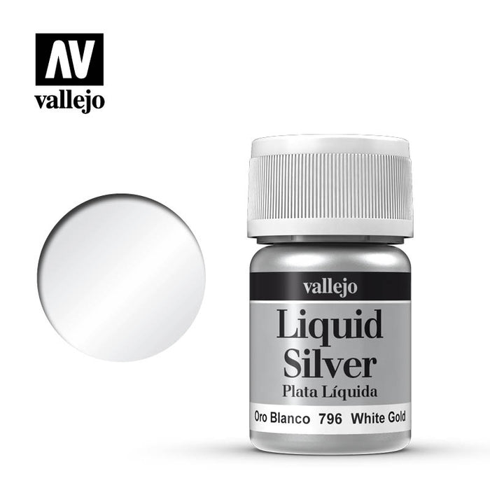 Vallejo Metallic - White Gold