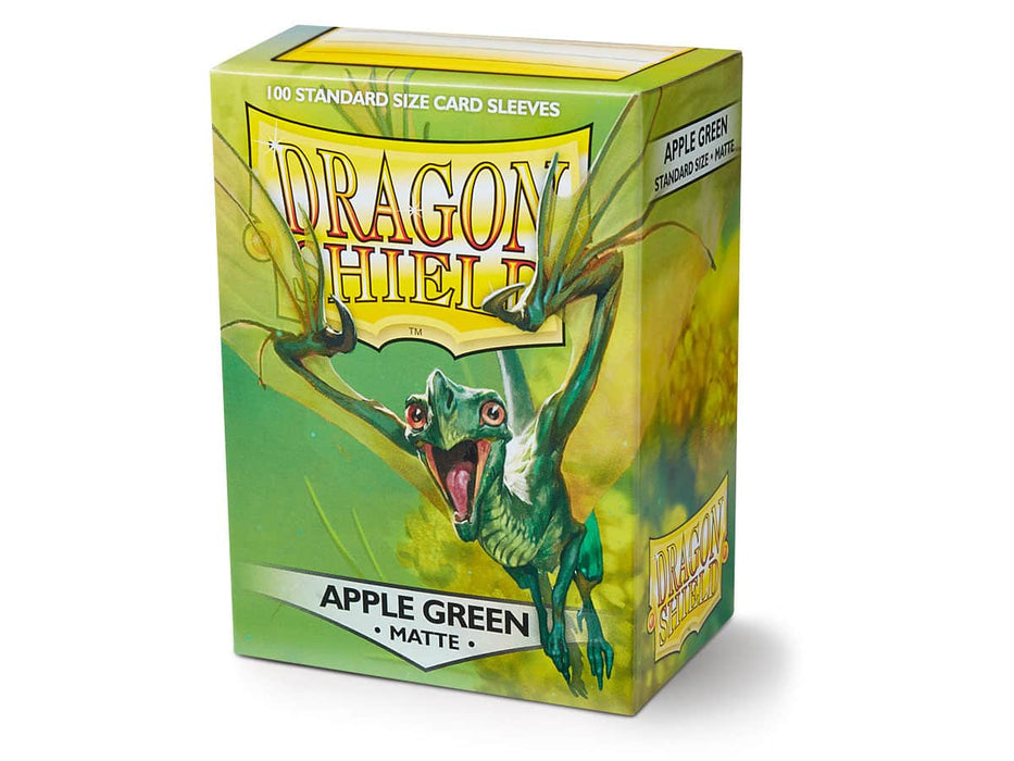 Matte Apple Green  - Dragon Shield Sleeves (100 ct.)