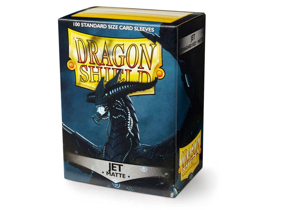 Matte Jet  - Dragon Shield Sleeves (100 ct.)