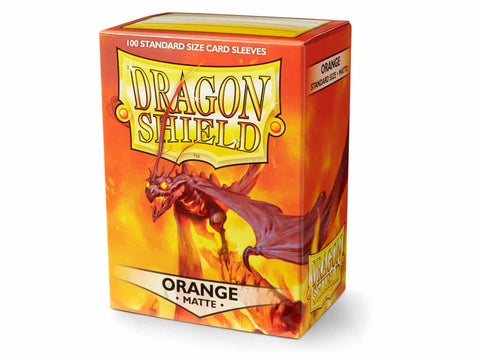 Matte Orange  - Dragon Shield Sleeves (100 ct.)