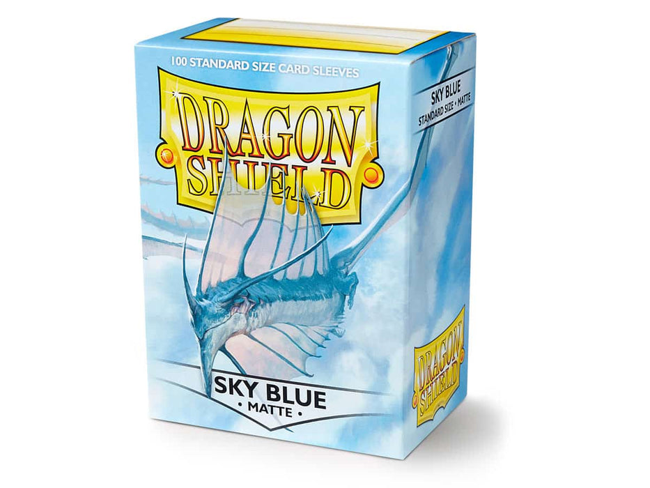 Matte Sky Blue  - Dragon Shield Sleeves (100 ct.)