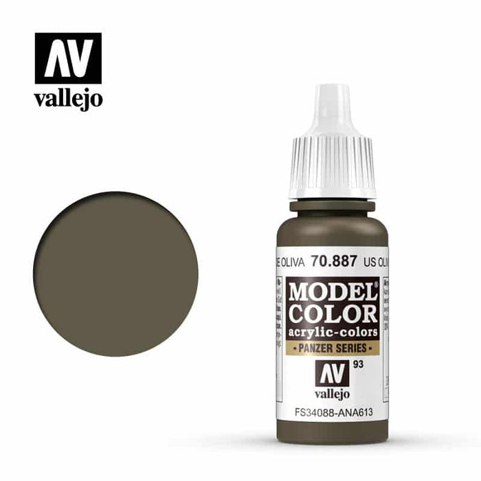 Vallejo Model Color - US Olive Drab