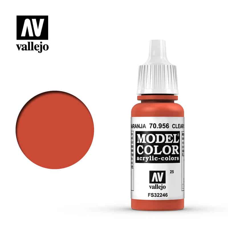 Vallejo Model Color - Clear Orange