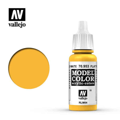 Vallejo Model Color - Flat Yellow