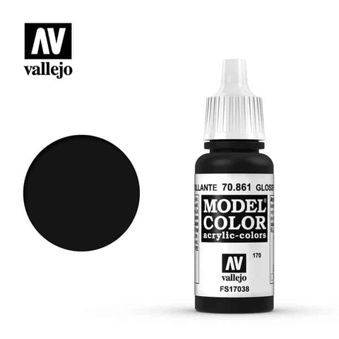 Vallejo Model Color - Glossy Black