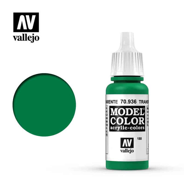 Vallejo Model Color - Transparent Green