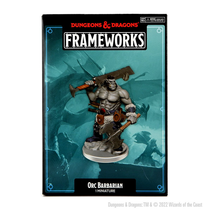 D&D: Frameworks: Wave 1- Orc Barbarian Male