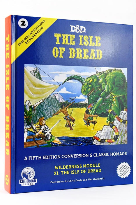 D&D 5th Edition Book: Original Adventures Reincarnated #2: The Isle of Dread