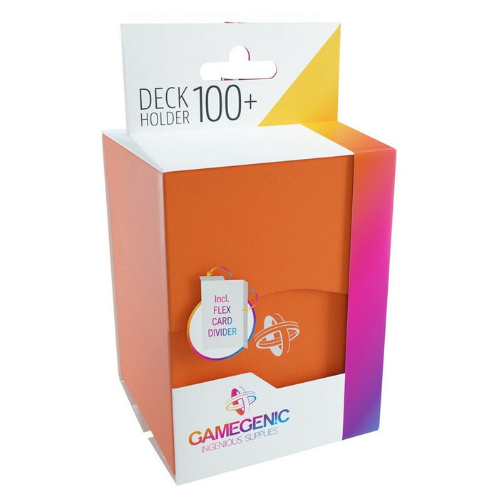 Gamegenic - Deck Holder 100+ Card Deck Box: Orange