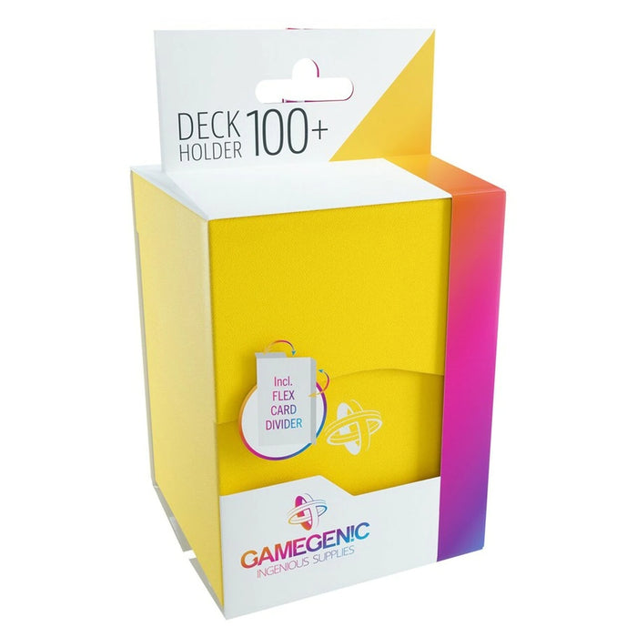 Gamegenic - Deck Holder 100+ Card Deck Box: Yellow