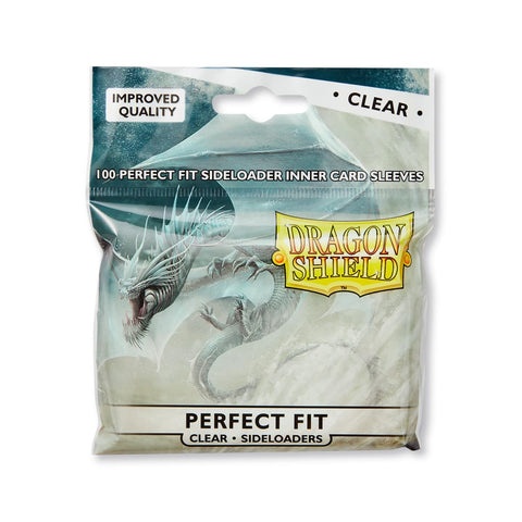 Clear Perfect Fit Sideload - Dragon Shield Sleeves (100 ct.)