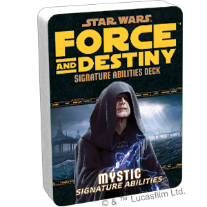 Star Wars: Force and Destiny - Mystic Signature Abilities Deck