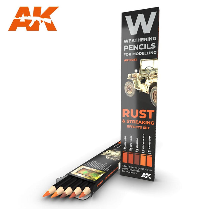 Rust & Streaking: Effects Set - Weathering Pencils