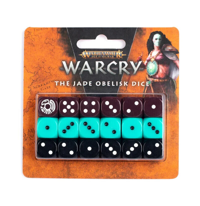 Warcry - The Jade Obelisk Dice