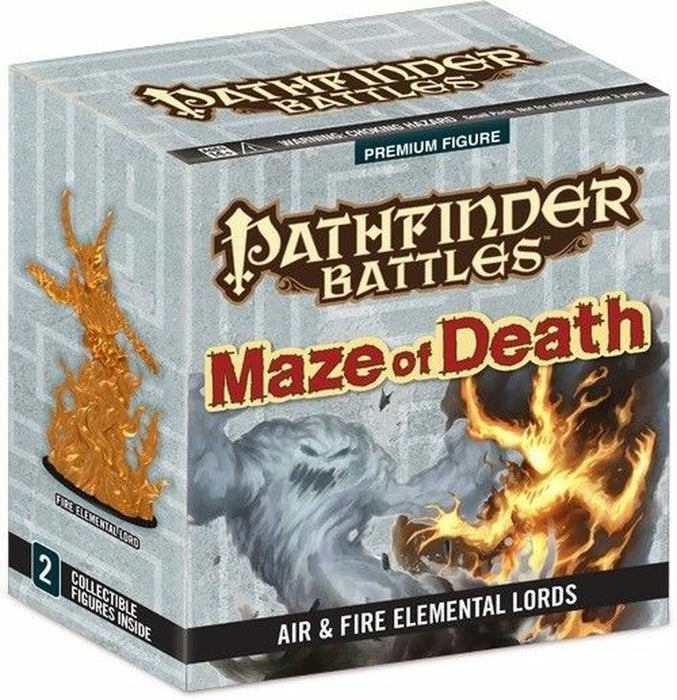 D&D Pathfinder Battles: Maze of Death - Air & Fire Elemental Lords