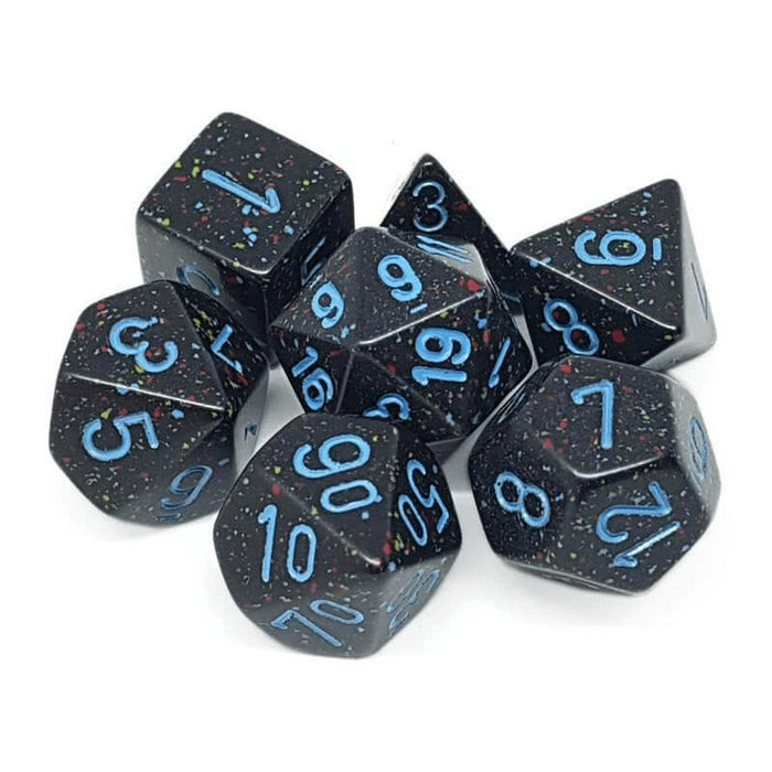 Chessex - 7-Die Set Speckled: Blue Stars