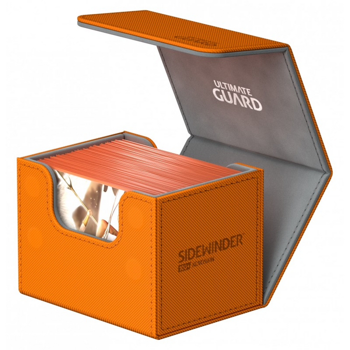 Ultimate Guard - Deck Box - Sidewinder 100+ Xenoskin Orange