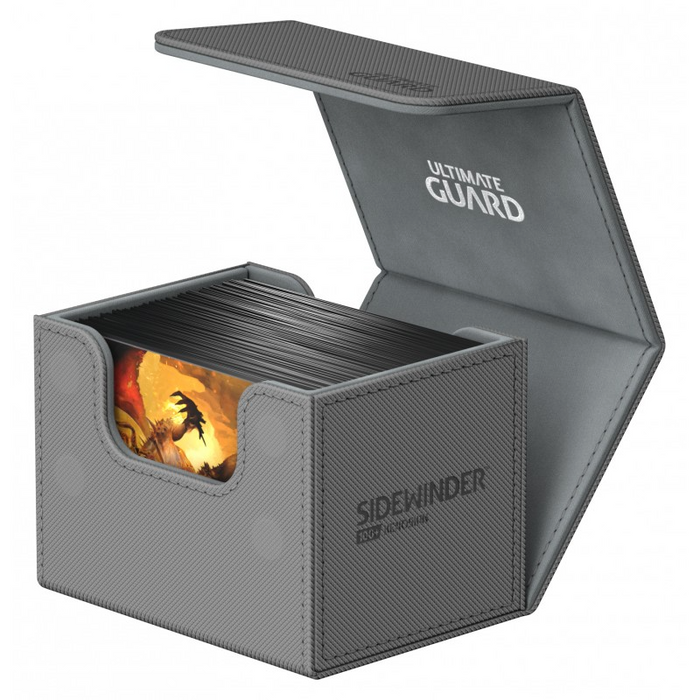 Ultimate Guard - Deck Box - Sidewinder 100+ Xenoskin Grey