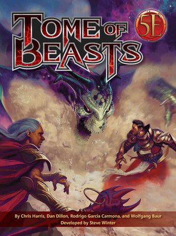D&D 5th Edition Book: Tome of Beasts