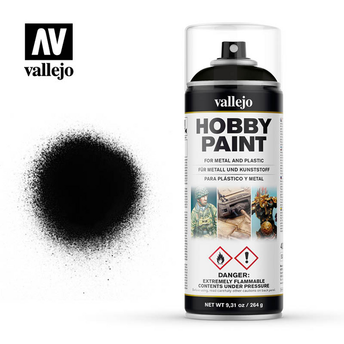 Vallejo Spray - Black Spray