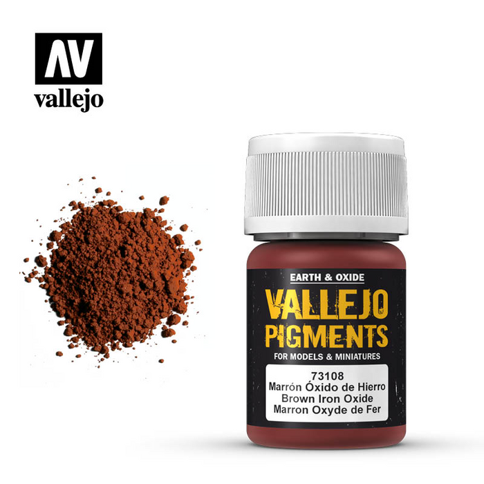 Vallejo Pigment - Brown Iron Oxide