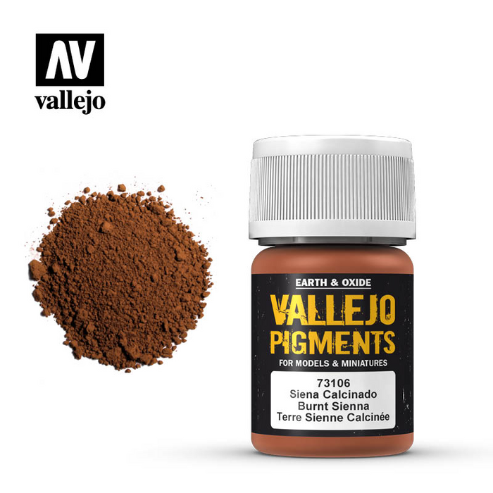 Vallejo Pigment - Burnt Sienna