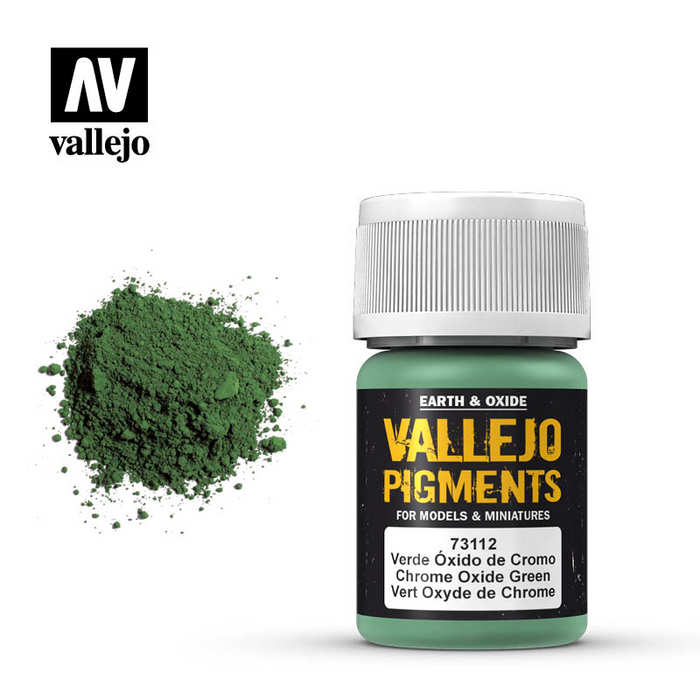 Vallejo Pigment - Chrome Oxide Green