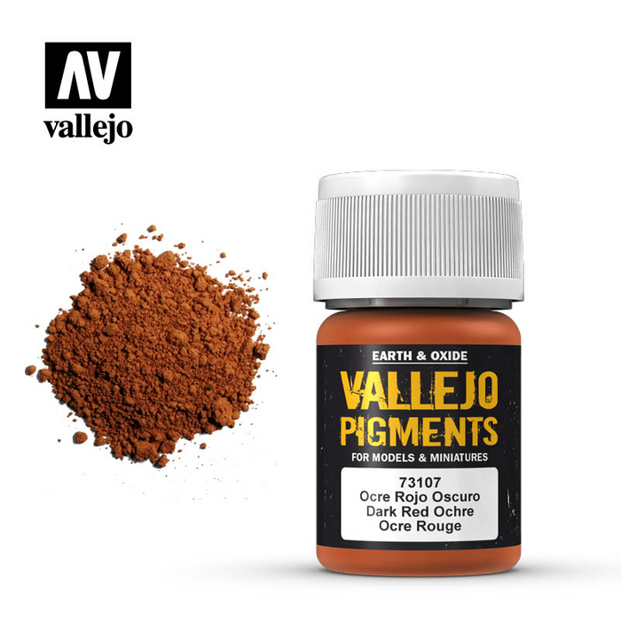 Vallejo Pigment - Dark Red Ochre